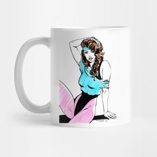 80´s Aerobics Girl Mug